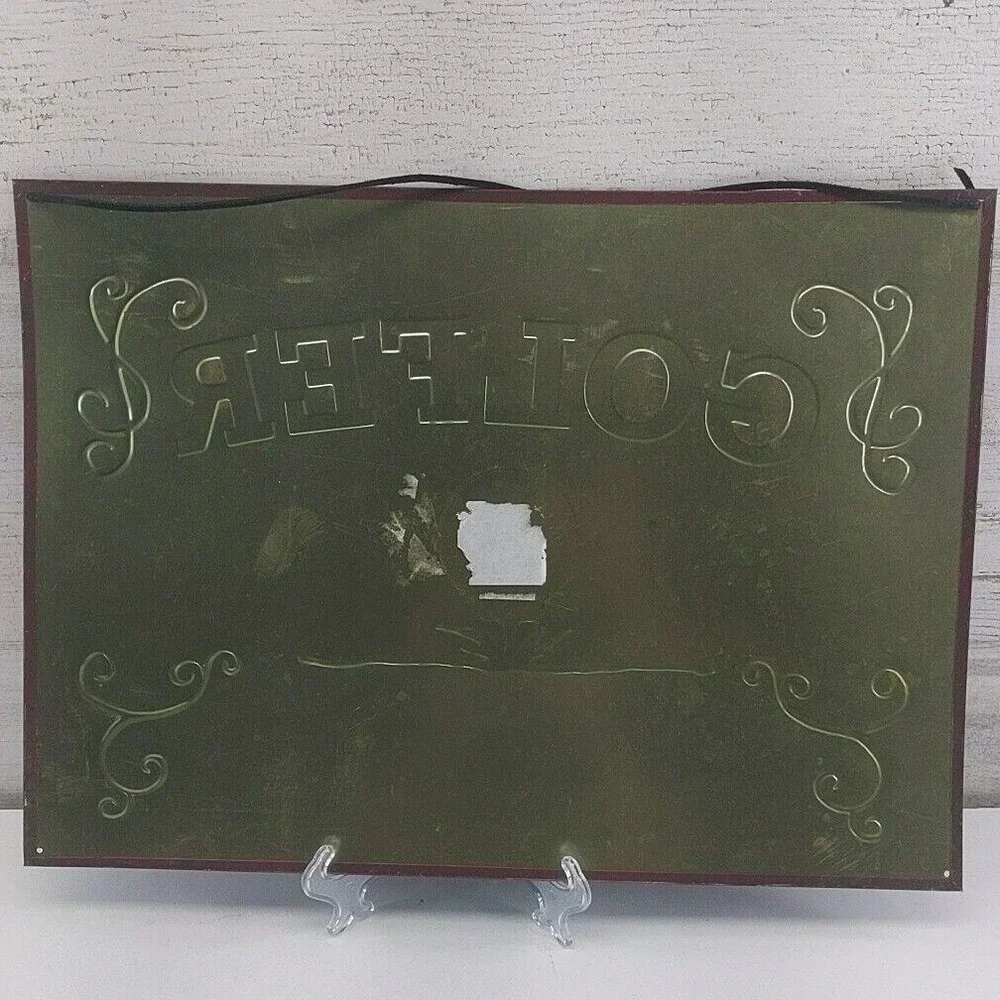 Vintage Style Metal Golf Sign Avid But Fun Loving Golfer Wall Decor Man Cave